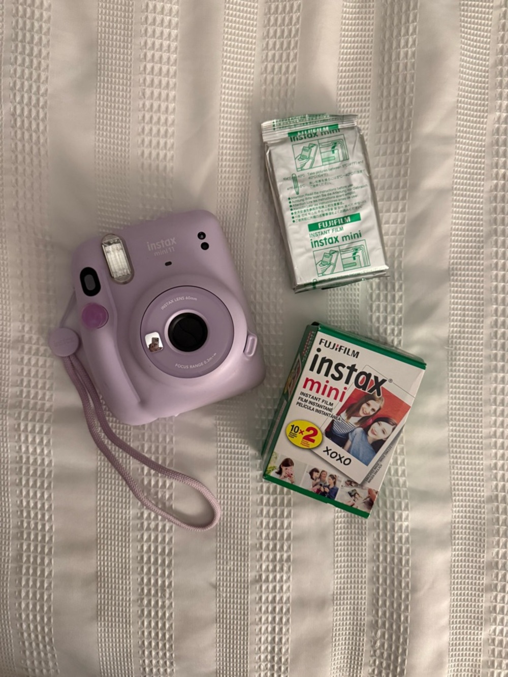 Fujifilm Instax Mini Instant Camera - Lavender Purple